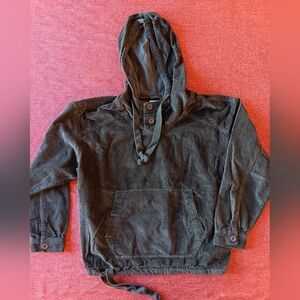 American eagle womans size xs corduroy hooded top